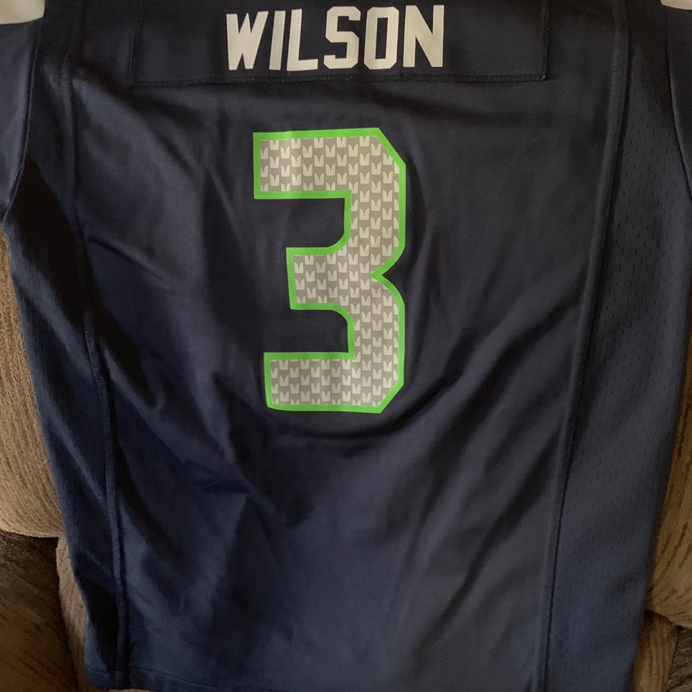 Russell Wilson Seahawks jersey